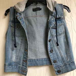 Denim Jacket with hood